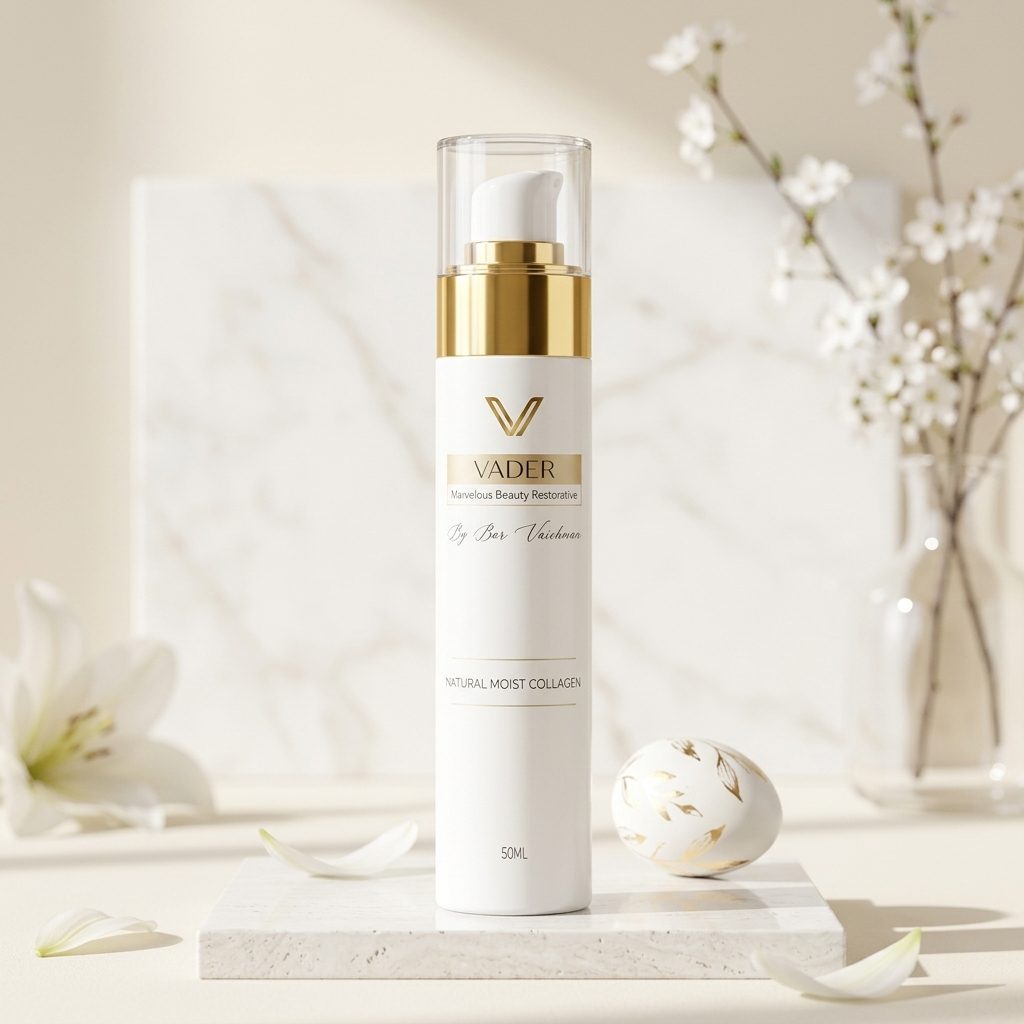 קרם פנים לגבר עם קולגן